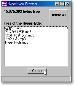 HyperHyde Browser screen shot