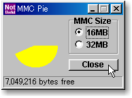 MMC Pie screen shot